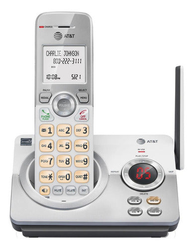 Teléfono Inalámbrico At&t 5201543 Gris Con Identificador Y Contestador - Aceptable (Reacondicionado)
