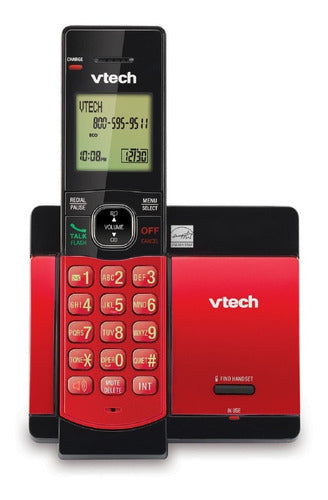Telefono Inalambrico Con Altavoz Cs5119-16 Color Rojo - Aceptable (Reacondicionado)