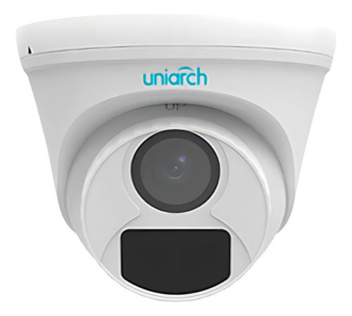 Uniarch Cámara De Seguridad Análoga Turret 2mp Uac-t112-f28 Blanco