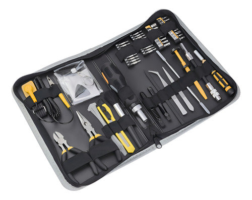 Kit Herramientas Reparación Celular Steren Her-116 Negro
