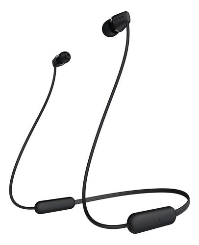 Audífonos Sony Wi-c200 In-ear Inalámbricos Bluetooth Negro Negro