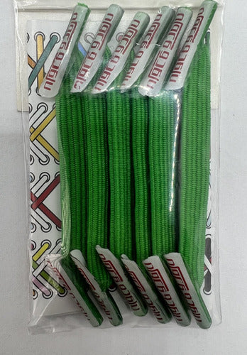 Ulace Classic Agujetas Para Tenis 8 Cm Verde