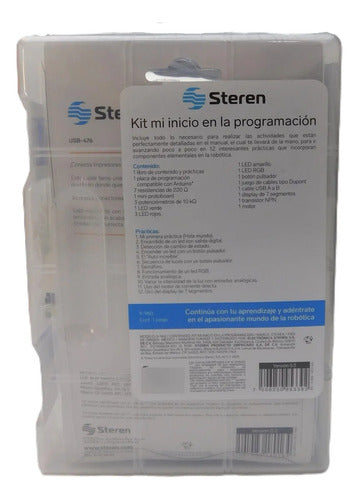 Kit De Inicio A La Programación Steren K-960 Tipo Arduino Azul