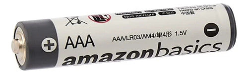 50 Pilas Aaa Amazon Basics Alcalina Aaa/lr6 Cilíndrica 1.5v