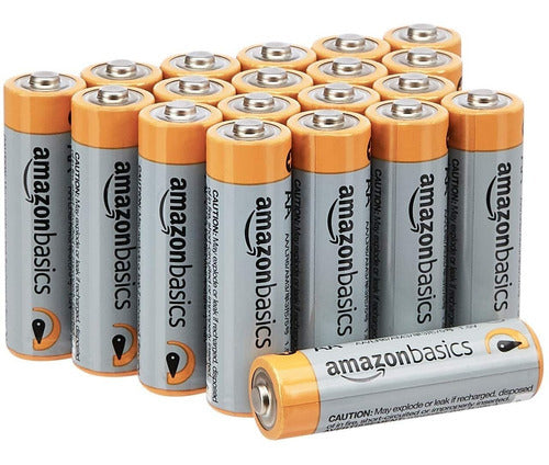 Amazon Baterias Pilas Alcalinas Aa Lr6 (1,5 V, 20 Unidades)