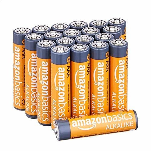 Set De 20 Baterías Alcalinas Aaa Amazon Basics De 1.5v