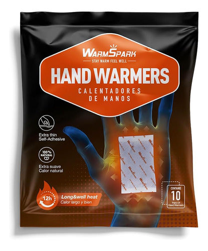 Paquete De 40 Pares De Calentadores De Manos Warm Spark