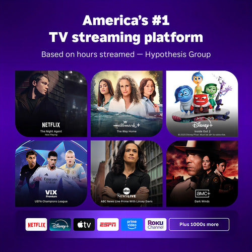 Roku Streaming Stick Plus 4k Hdr Control Voz Portátil Negro