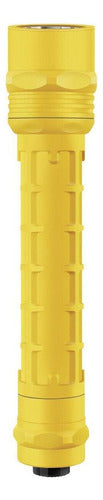 Linterna Táctica Steren Lam-236 Amarilla Led 120 Lm Amarillo