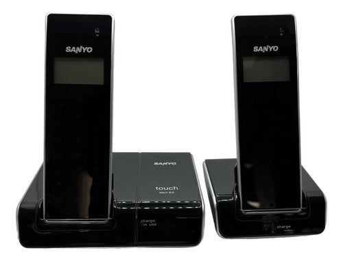 Sanyo Ctl-d6622 Negro 2 Auriculares Dect 6.0 Touch Negro