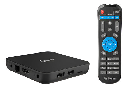 Convertidor Smart Tv Android Tv Box | Intv-110 Color Negro Negro Estándar