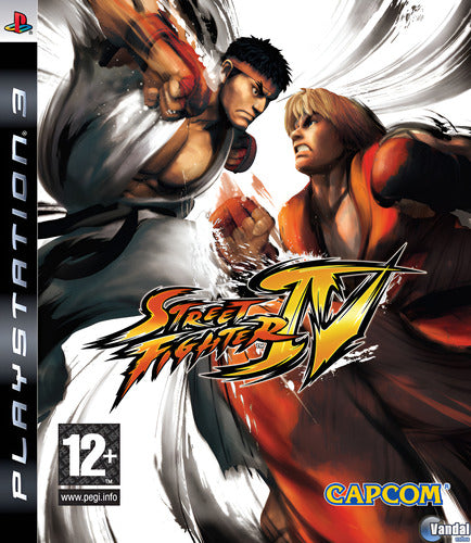 Street Fighter Iv Para Consola Playstation3 Ps3