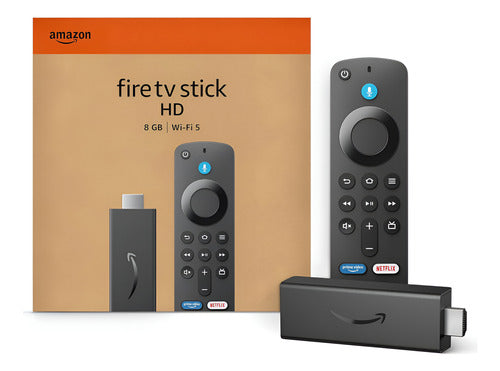Amazon Fire Tv Stick 4k Select 8gb Control Con Alexa Negro De Voz