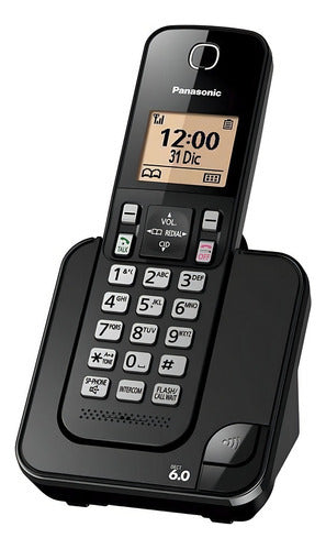Teléfono Inalámbrico Panasonic Kx-tgc352b Negro