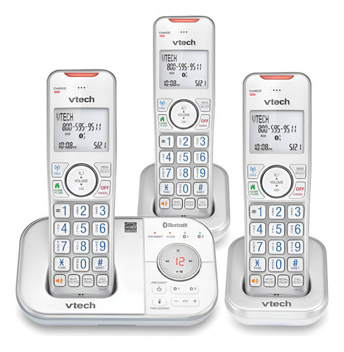 Teléfono Vtech Inalámbrico Vs112-37 Inalámbrico Color Blanco - Bueno (Reacondicionado)