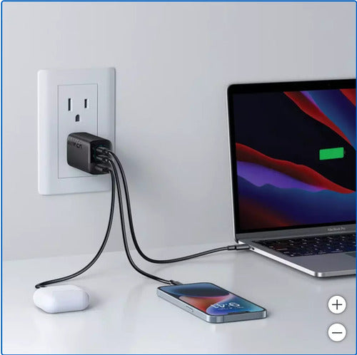 Cargador Anker Nano Usb-c Rápido Para Móviles - Negro