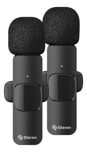 Micrófono Inalámbrico Steren Mov-029 Negro