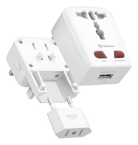 Adaptador Estándar Steren 905-138 127v 1u Usb