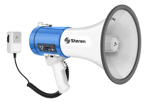 Steren Mg-260 (Reacondicionado) | Megáfono 25w Patruller Blanco