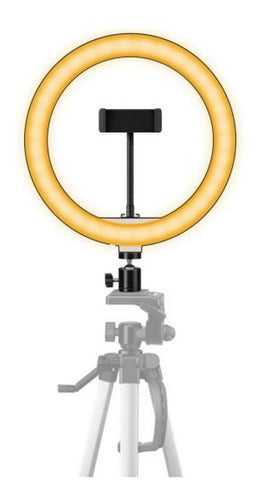 Aro De Luz Led Para Selfie Steren Mov-039 Color De La Estructura Negro