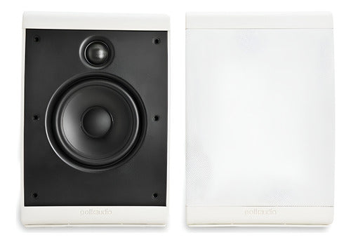 Par De Bocinas Polk Audio Owm3 Altavoz Negro O Blanco
