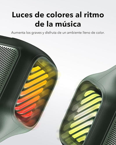 Bocina Portátil Soundcore Boom V2 Con Audio Potente Negro