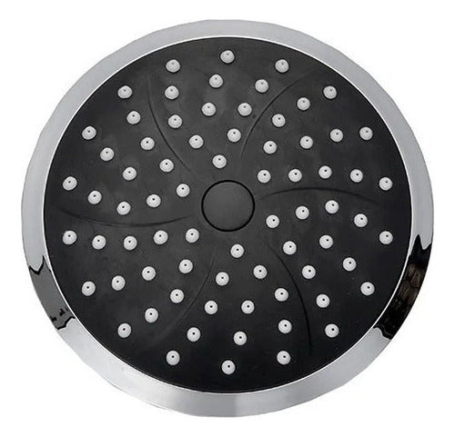 Homefits Regadera Redonda 30100791 Cromo Negro