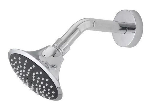Homefits Regadera Redonda 30100791 Cromo Negro