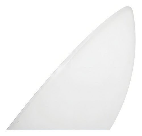 Lampara De Techo Plafon Led Moderno  Lisa Esmerilada Blanco