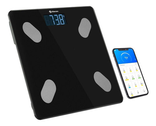 Báscula Digital Inteligente Con Bluetooth | Med-2000 Negro