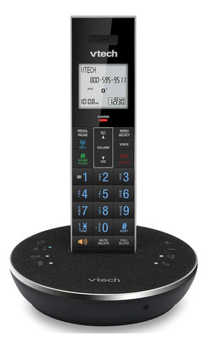 Vtech Ls6381 Telefono Inalambrico Con  Bocina Bluetooth Negro