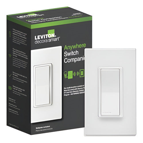 Interruptor Inteligente Leviton Decora Smart Switch Anywhere 15 A 120v Blanco
