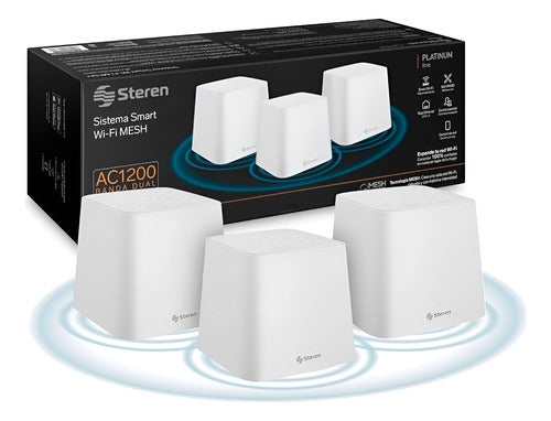 Router Steren Mesh-300+ Inalámbrico 300mbps