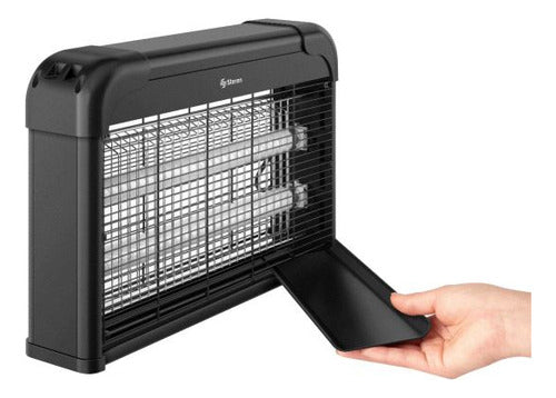 Lámpara Insecticida Steren Insectronic-220 Negro