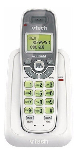 Teléfono Vtech Cs6114-2 Inalámbrico Blanco Lcd 2 Auriculares