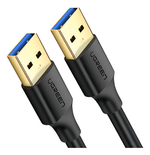 Cable Ugreen 10369 Usb 3.0 Circular 0.5m Negro