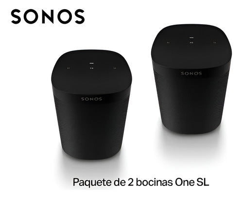 Sonos One Sl Shadow Edition 2 Pack