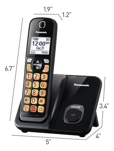 Telefono Inalambrico Panasonic Bloqueo De Llamadas Kx-tgd810