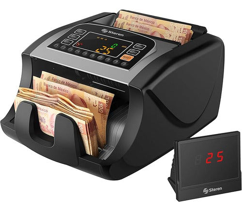 Contadora De Billetes Steren Bill-100, Detector Universal