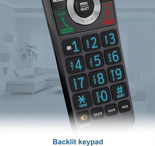 At&t Teléfono Inalámbrico Dect 6.0 Gl2101-4