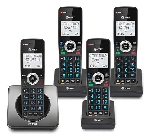 At&t Teléfono Inalámbrico Dect 6.0 Gl2101-4