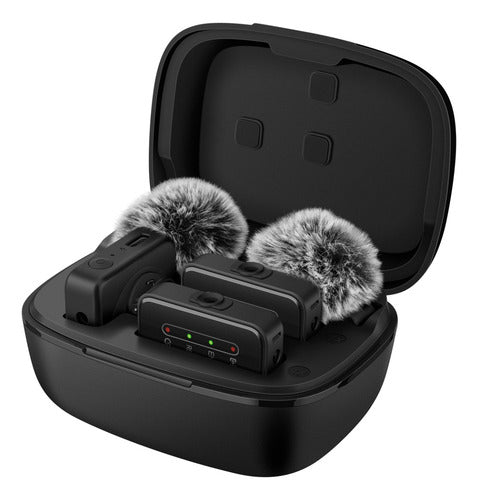 Micrófono Steren Mic-9000 Negro Inalámbrico Usb C