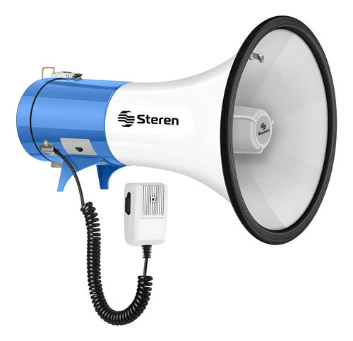 Megáfono Steren Mg-400 25w Hombro Batería Con Mic. Remanu