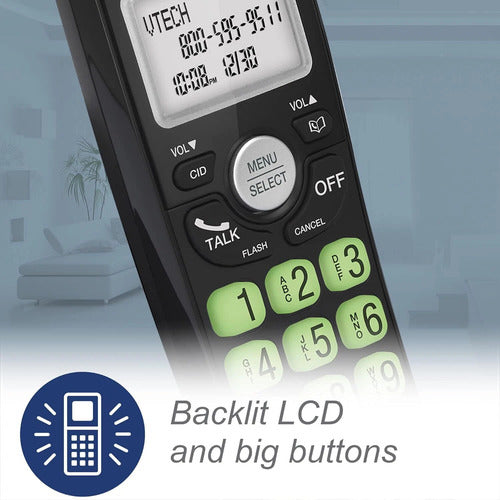 Teléfono Inalámbrico Vtech Vg131-21 Bluetooth Dect