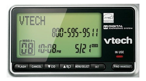 Teléfono Vtech Cs6649 Inalámbrico Negro/plateado
