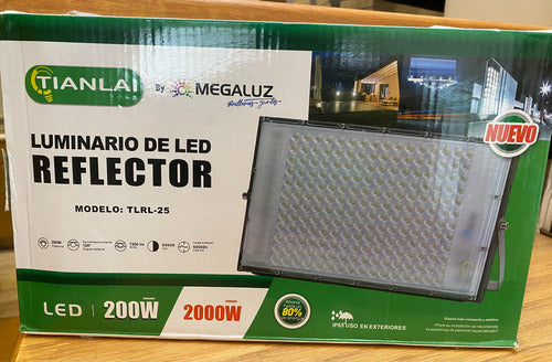 Reflector Tianlai Tlrl-25 2000w 220v Led  Luz Blanca
