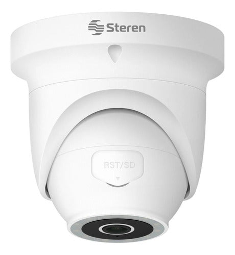 Cámara Domo Wi-fi Steren Ccyv-231 Blanco 1mp Cctv-231