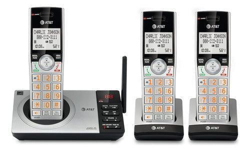 Teléfono At&t Cl82307 Inalámbrico C/bloqueo Reacondicionado