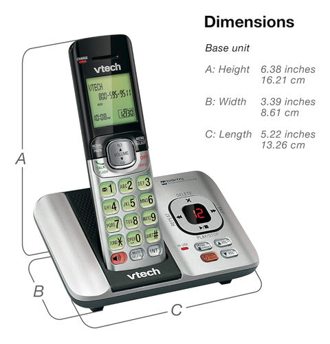 Vtech Cs6529-2 Inalámbricos Lcd Reacondicionado