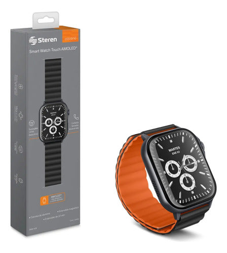 Smart Watch Bluetooth Touch Amoled, 2 , 1 Atm, 22 Mm